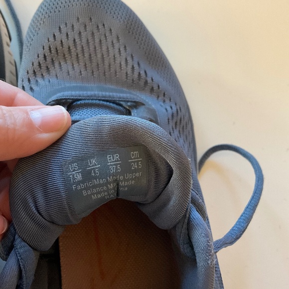 Ryka blue and peach womens walking shoes size 7.5 - Picture 4 of 5